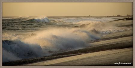 plage d'etang salee